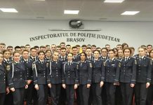 Tineri polițiști la IJP Brașov, la ordine publică și poliție rutieră