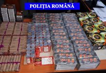 150 kg de articole pirotehnice, confiscate de polițiști. Bărbatul de 54 de ani este cercetat penal