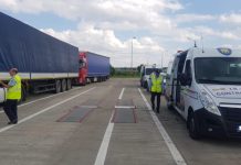 Transportatorii la control. Razie a polițiștilor pe drumurile din judeul Brașov soldată cu sancțiuni