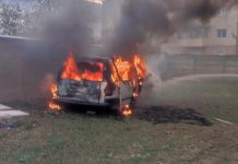 Mașina unei făgărășence a fost furată și incendiată la Codlea. Bărbatul din Agnita este acum arestat pentru 30 de zile