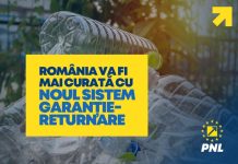 Inițiativă liberală cu impact pozitiv: Sistemul de garanţie-returnare, cel mai mare proiect de economie circulară al României, va fi lansat pe 30 noiembrie