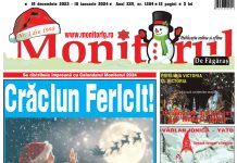 ,,Lăudaţi şi cântaţi/ Şi vă bucuraţi!” Monitorul de Făgăraș și partenerii vă urează ,,La mulți ani!“, ,,Crăciun fericit!“