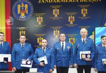 Foto. Cei mai buni jandarmi au fost premiați de ATOP Brașov
