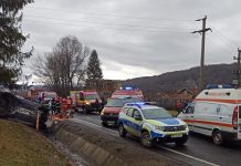Accident grav pe DN1, între Perșani și Vlădeni. O persoană a decedat