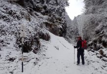 Foto. Salvamontiștii patrulează pe traseele din Munții Făgăraș