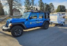 Autospecială nouă pentru jandarmii montani pentru acțiunile din zonele greu accesibile monitorfg