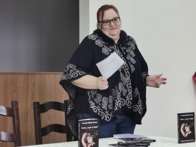 Video și Foto. Inginerul chimist devenit poet. Lansare de carte, la Victoria: ,,Undeva…la pas cu Timpul“ de Camelia B. Streza  