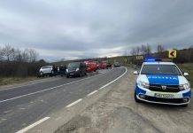 Accident rutier pe DN1, la Perșani