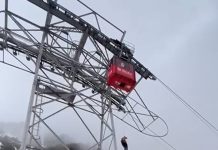 Video. Turiști blocați în telecabina de la Bâlea Lac