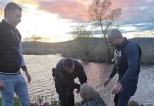 Jandarmii făgărășeni, Tibi și Sergiu, au salvat o femeie care a vrut să se sinucidă. Incidentul s-a înregistrat în zona Beclean a lacurilor de la Olt