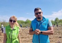 Pădure urbană, la Victoria. Peste 200 de voluntari au plantat la Victoria timp de două zile