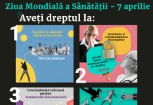 7 Aprilie 2024 – Ziua Mondială a Sănătății: ”Sănătatea mea, dreptul meu!”
