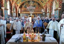 Foto si Video. Taina Sfântului Maslu la Hurez