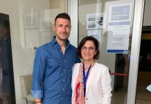 Ștefan Radu, fostul fotbalist care a scris istorie la Lazio, la secția de votare din orașul italian Ladispoli