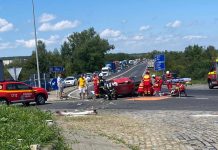 Accident rutier cumplit în intersecția de la Veștem. Două persoane au murit