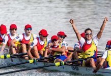 Ultima oră. Încă o medalie de aur pentru România la canotaj fenimin 8 +1