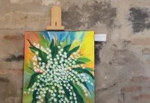 Video. O nouă expoziție a artistei Aurelia Modorcea în Cetatea Făgăraș