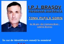 Un bărbat din Bran a fost dat dispărut. Sunați la 112, dacă îl vedeți