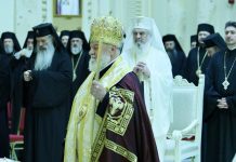 Foto. Tedeumul de la începutul ședinței Sf. Sinod a fost slujit de Episcopul Ilarion Făgărășanu. Ce s-a discutat la Sf. Sonod