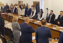 Consilierii locali de la Făgăraș au depus jurământul. Prefectul Mihai Văsii a participat la ședința de constituire a Legislativului