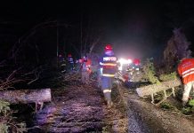 Intervenții ale pompierilor pe raza județului Brașov