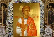 Sfântul Ştefan, primul martir. ,,Văd cerurile deschise şi pe Fiul Omului stând de-a dreapta lui Dumnezeu”