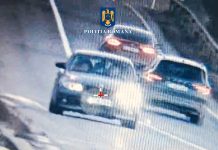 Au vrut să fenteze radarul Poliției Făgraș. Șoferul și pasagera din dreapta sunt cercetați penal