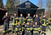 Foto. La Detașamentul ISU din Făgăraș s-a desfășurat un stagiu de pregătire pentru pompierii din județele Alba, Vâlcea și Brașov