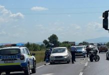 Controale în sistem ,,Cascadă“ pe DN1, între județele Brașov și Sibiu. 19 polițișri și 8 aparate de măsurare a vitezei