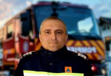 Pompierul Mircea Andrei de la Detașamentul Făgăraș, martor la un accident de la Ucea de Jos. ,,Sunt pompier, sunt aici să vă ajut“