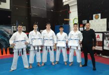 Foto și Video. Examen de grad la Karate organizat la Făgăraș de Comisia Națională SKI a Federației Române de Karate