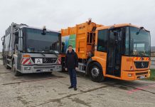 Serviciul Public Salcin al comunei Cincu, dotat cu cinci autospeciale. ,,Mașinile de salubritate au un nou spațiu de garare unde avem pază permanentă“ spune primarul comunei