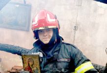 O icoană cu Maica Domnului și Pruncul Iisus a rămas neatinsă în incendiul de la Săcele în care au ars trei case