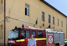 Mașină de pompieri pentru comuna Jibert. Autospeciala va intra în dotarea SVSU Jibert