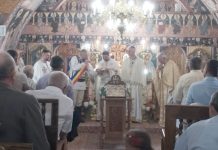 Foto și Video. Preotul Marius Rusu este paroh la Beclean. De Rusalii, a fost instalat în parohie