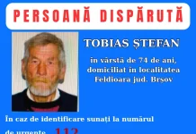 Un bărbat de 74 de ani a dispărut de la Centrul Pentru Persoane Fără Adăpost din Victoria. Dacă îl vedeți sunați la 112