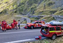 Accident grav pe Transfăgărășan, un motociclist în stare gravă monitorfg