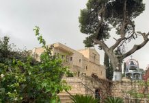 Mănăstirea de pe Muntele Tabor, Schimbarea la faţă. Actuala mănăstire a fost edificată de un călugăr român, Irinar Rosetti, iar arhitectul a fost italian monitorfg