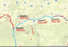 Harta la zi a autostrăzii Sibiu – Făgăraș. În ce condiții lucrările ar putea fi gata mai devreme monitorfg