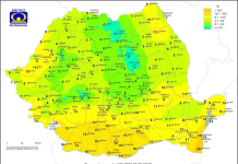 A nins în luna august. Noaptea cea mai rece din această vară. La Făgăraș au fost 2 grade în această dimineață.