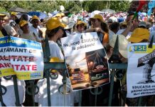 Prima zi de școală, sub semnul protestelor. Ministrul Educației spune că probabil anul școlar 2025-2026 va începe cu un boicot
