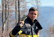 De Ziua Pompierilor, o viață salvată! Plutonierul adjutant șef Lie George, aflat în timpul liber, a salvat, azi, viața unei făgărășence