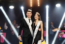 Foto. Balul bobocilor la Liceul Teologic Ortodox din Făgăraș: Miss și mister- Costea Antonia și Barbu Raul
