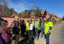 Foto. Șantiere în Țara Făgărașului organizate de CJ Brașov. În ce stadiu sunt lucrările la drumuri și rețele de apă