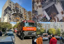 Explozie puternică la un bloc din Capitală. Trei morți, iar 10 persone transportate la spital. Căutările continuă