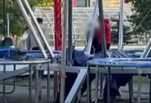 Se întâmplă lângă noi. Minor tăiat cu o seceră în parcul de agrement din Centrul Civic din Brașov. Agresorul de 74 de ani a fost arestat