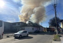 O casă din Făgăraș a fost cuprinsă de flăcări. Nu sunt victime