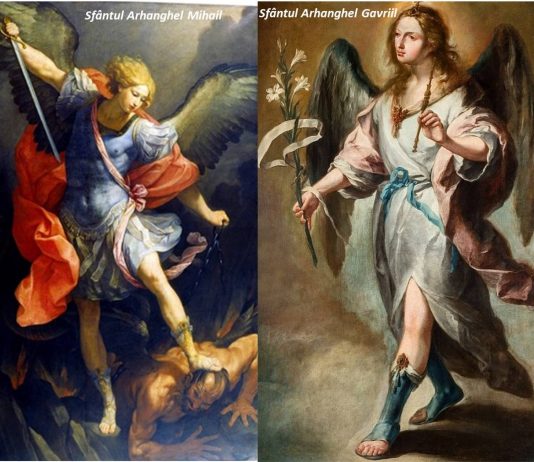 Sfinţii Arhangheli Mihail şi Gavriil, voievozi ai oștilor cerești. La mulți ani, tuturor celor care poartă numele sfinților!