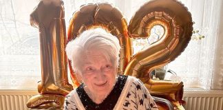 Foto. Cea mai vârstnică femeie din zona Făgărașului a împlinit 102 ani. Maria Dobrin Grovu a fost dascăl la Arpașu de Jos, Cârțișoara și Făgăraș