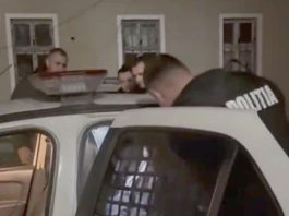 Video. Bătaie într-o benzinărie din Făgăraș. Trei bărbați au fost reținuți de polițiștii care au intervenit în forță. Scandalagii sunt în arest